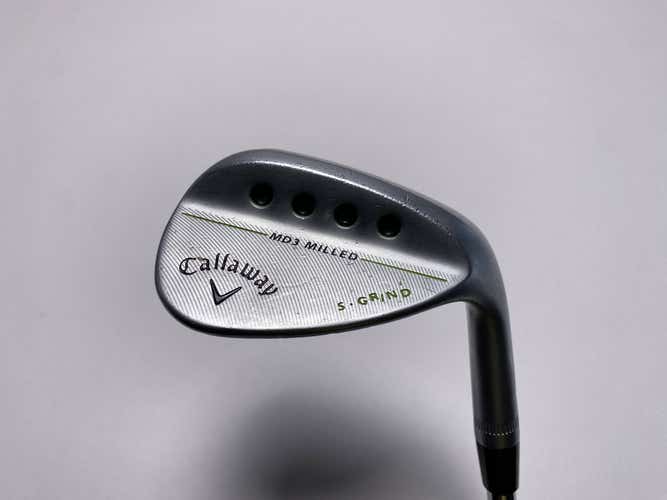 Callaway MD3 Milled Chrome S-Grind Sand Wedge SW 54* 10 S-Grind DG S300 Mens RH