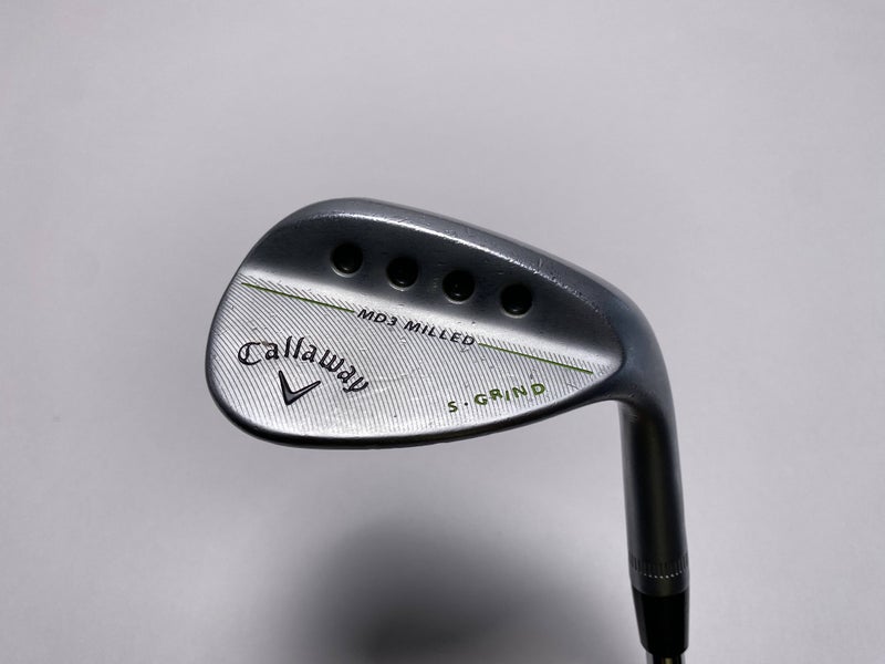 Callaway MD3 Milled Chrome S-Grind Sand Wedge SW 54* 10 S-Grind DG S300 Mens RH