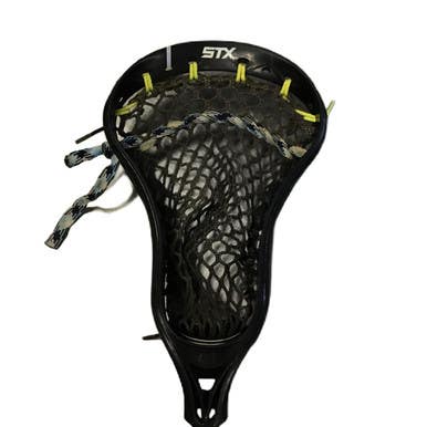 Used STX REVOLVER Mens Lacrosse Head Black 11730-S000067202