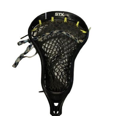 Used STX REVOLVER Mens Lacrosse Head Black 11730-S000067202