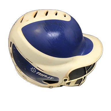 Used RIP-IT Batting Helmet w/Mask Royal Blue S/M 11730-S000067234