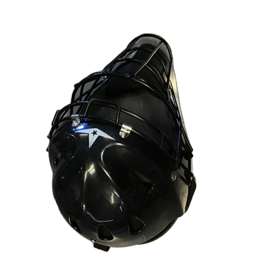 Used Rawlings CFA2-REVC Catchers Helmet w/Mask Black One Size 11730-S000067251