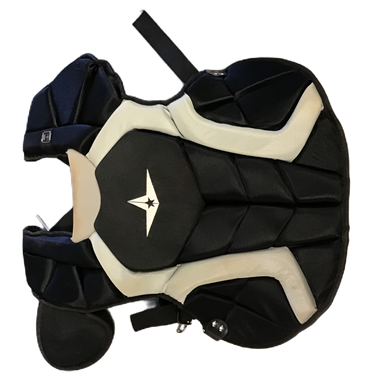 Used All-Star CPCC1216S-1 Catchers Chest Protector Black Intermed 11730-S000067261