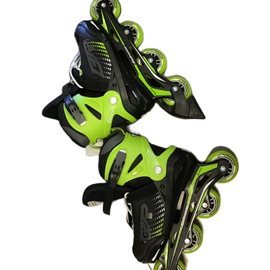 Used Bladerunner PHOENIX Junior Rec Fitness Skates Neon Green Adjustable 11730-S000067257