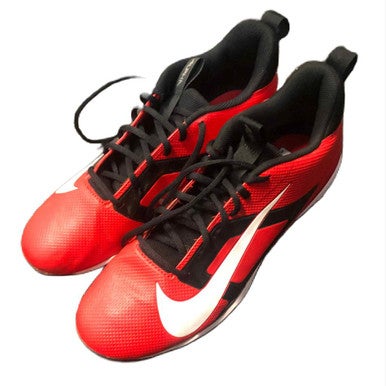 Used Nike FN0028-600 Adult FB Cleats Red Senior 10.5 11730-S000067325
