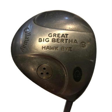 Used Callaway GREAT BIG BERTHA HAWK EYE Mens Driver RH 9.0 Degree 11730-S000067334