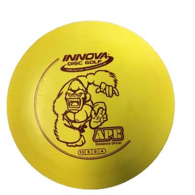Used Innova DX APE Disc Golf Driver Yellow 11730-S000067417