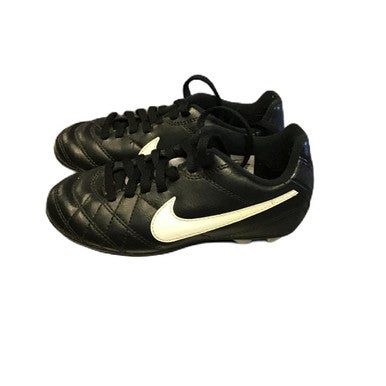 Used Nike 509035-010 Soccer Cleats Black Youth 10.0 11730-S000067459
