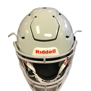 Used Riddell YOUTH SPEEDFLEX FB Helmet Grey MD 11730-S000066596