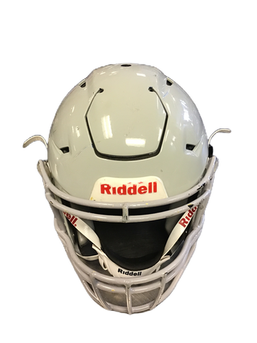 Used Riddell YOUTH SPEEDFLEX FB Helmet Grey MD 11730-S000066596