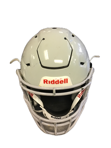 Used Riddell YOUTH SPEEDFLEX FB Helmet Grey MD 11730-S000066596