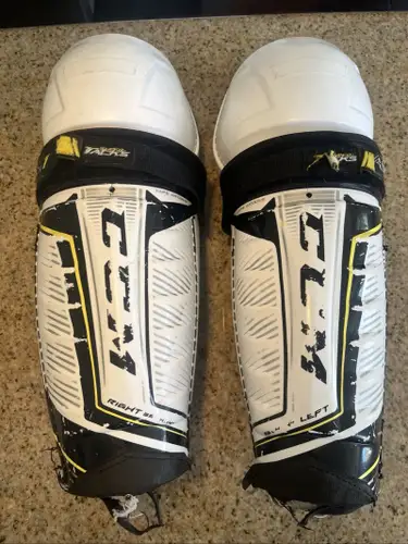 Senior CCM Super Tacks AS1 14" Shin Pads D30 (Used)