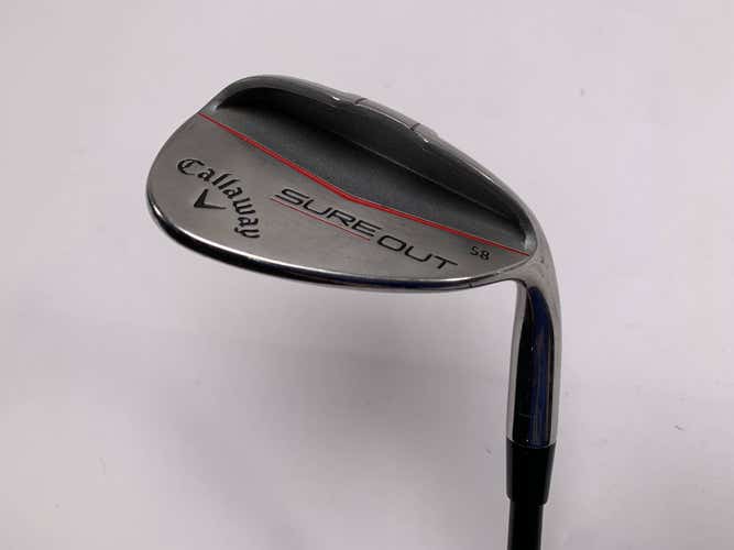 Callaway Sure Out Lob Wedge LW 58* 65g Wedge Graphite Mens RH -1.5"