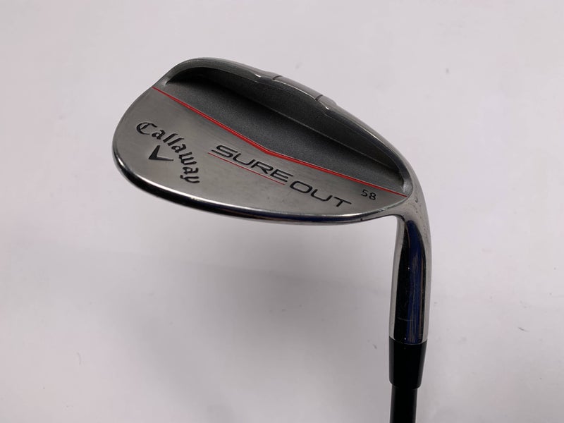 Callaway Sure Out Lob Wedge LW 58* 65g Wedge Graphite Mens RH -1.5"