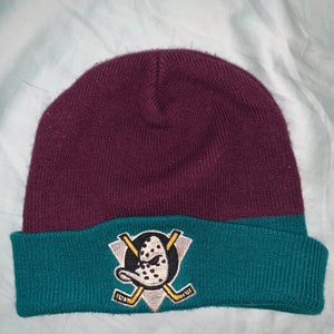 Anaheim Mighty Ducks Winter Hat Used