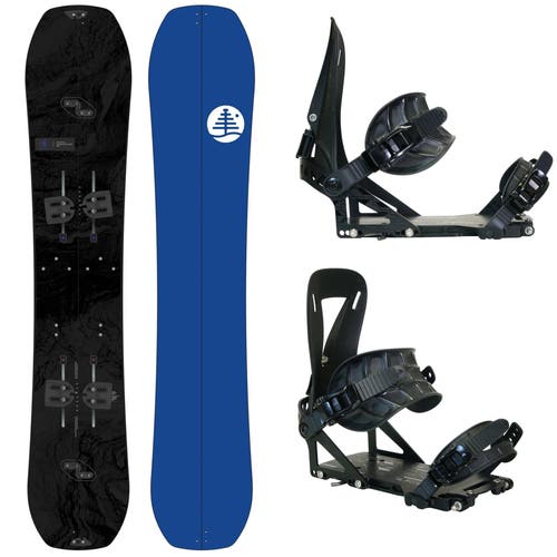 Burton Hometown Hero Splitboard with Spark R&D Surge bindings [New Full split board package]