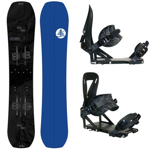 Burton Hometown Hero Splitboard with Spark R&D Surge bindings [New Full split board package]