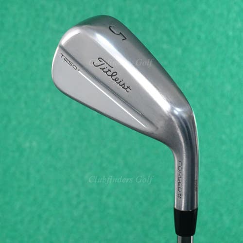 Titleist 2025 T250 Forged Single 5 Iron True Temper AMT White G2 Steel Stiff