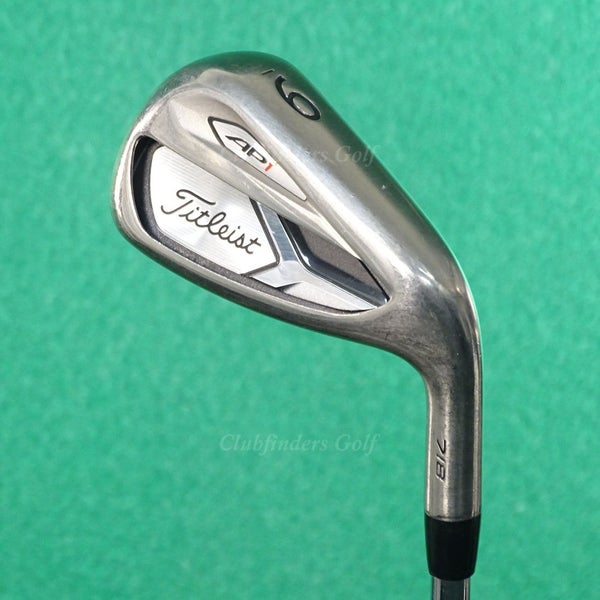 Titleist AP1 718 Single 9 Iron True Temper AMT Red R300 Steel Regular