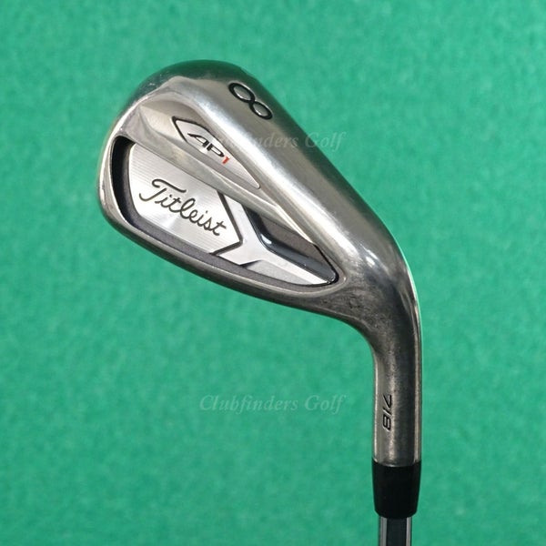 Titleist AP1 718 Single 8 Iron True Temper AMT Red R300 Steel Regular