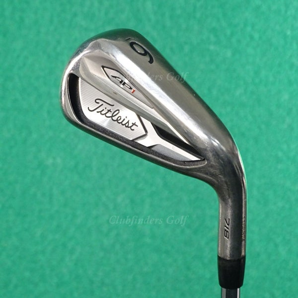 Titleist AP1 718 Single 6 Iron True Temper AMT Red R300 Steel Regular