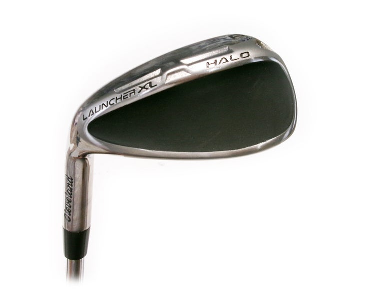 LH Cleveland Launcher XL Halo Pitching Wedge Hybird/Iron Steel True Temper XP