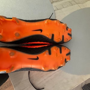 Orange Men's Size 13.0 (W 14.0) Nike Hypervenom Phantom OG Cleats (Used)