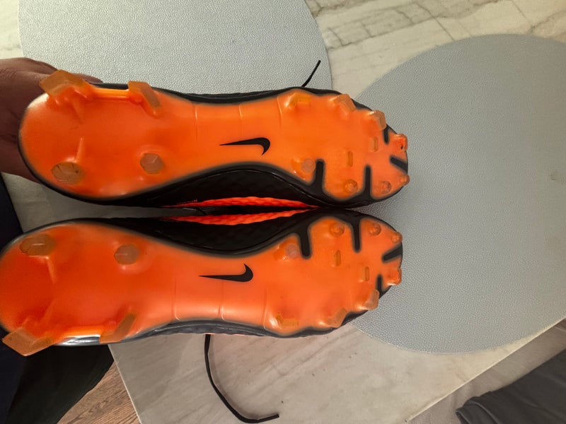 Orange Men's Size 13.0 (W 14.0) Nike Hypervenom Phantom OG Cleats (Used)
