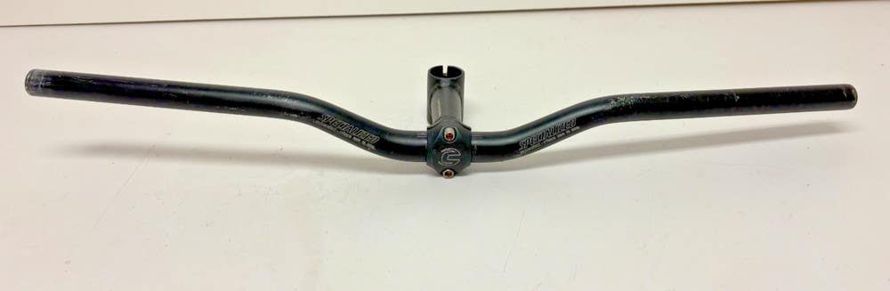 Vintage Specialized Special Rise 675mm Aluminum Handlebar Cannondale 100mm Stem