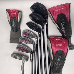 Walter Hagan Juinor Girls Series 2 Club Set Driver 3W 5H 7&9 SW Putter RH HC