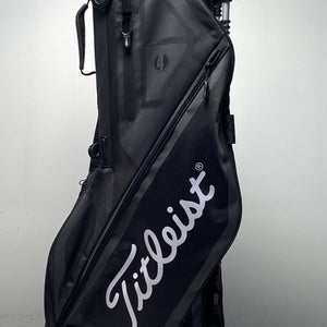 Titleist Players 4 CNCPT Stand Bag Black 4-Way Divide Dual Strap Golf Bag