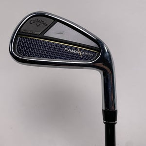 Callaway Paradym Single 6 Iron Fujikura Vista Pro 70g Regular Graphite Mens RH