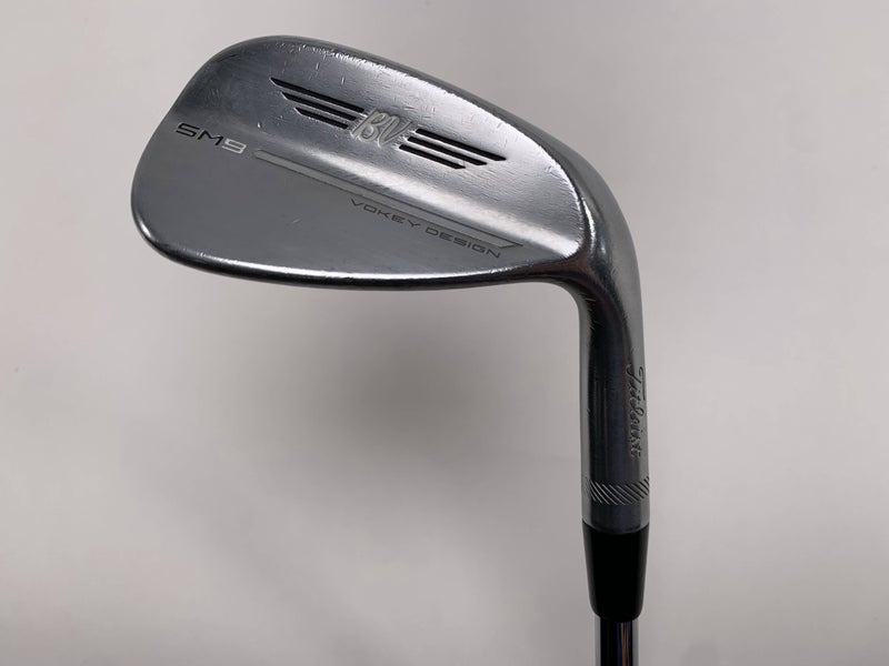Titleist Vokey SM9 Tour Chrome Gap Wedge GW 50* 8 Bounce F-Grind Wedge Mens RH