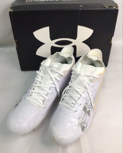 Men's Size 9.0 Under Armour Blur Smoke Suede 2.0 Low Top Molded Cleats (Used)