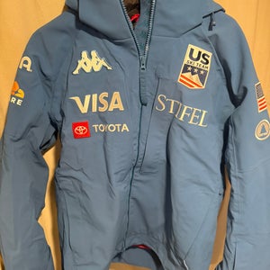 US SKI TEAM- DOUBLE Blue/RED Adult Unisex Large Jacket (New)