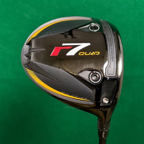 TaylorMade r7 Quad 11.5 Mini Driver Speeder MD 6X Graphite Extra Stiff w/ HC