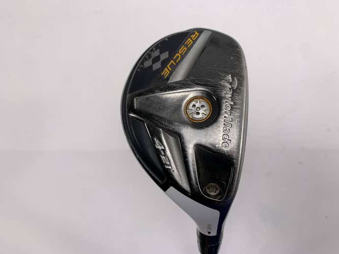 TaylorMade Rescue 11 4 Hybrid 21* OBAN Devotion 8 Blue 03 85g Regular Mens RH