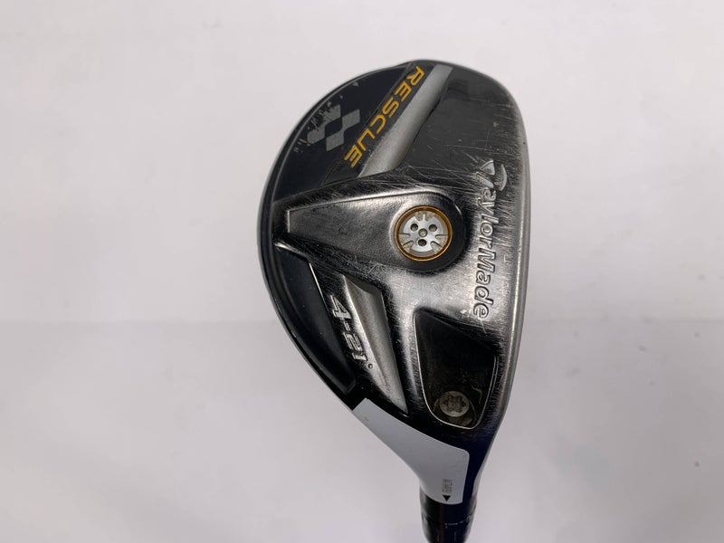 TaylorMade Rescue 11 4 Hybrid 21* OBAN Devotion 8 Blue 03 85g Regular Mens RH