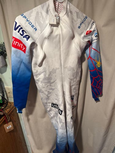 Women's Medium Spyder U.S. Ski Team Ski Suit (New) FIS Legal