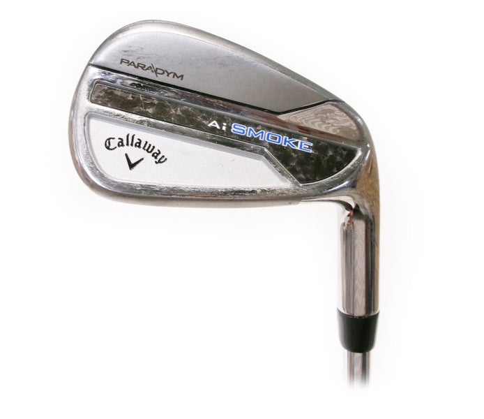 Callaway Paradym Ai Smoke 9 Iron Steel True Temper Elevate 95 Regular Flex