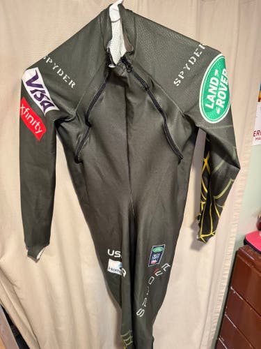 Women's Medium Spyder U.S. Ski Team Ski Suit (Used) FIS Legal