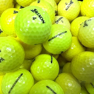 15 Srixon Yellow Q-Star Near mint AAAA Used Golf Balls