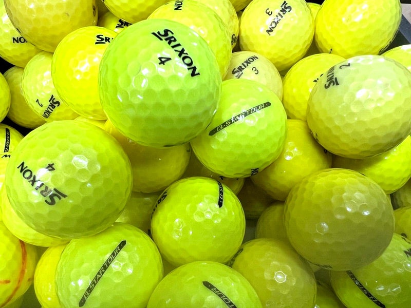15 Srixon Yellow Q-Star Near mint AAAA Used Golf Balls