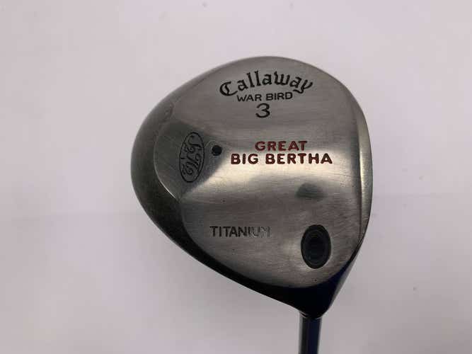 Callaway Original Great Big Bertha 3 Fairway Wood 15* BB UL Firm Mens RH