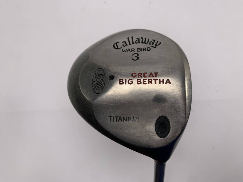 Callaway Original Great Big Bertha 3 Fairway Wood 15* BB UL Firm Mens RH