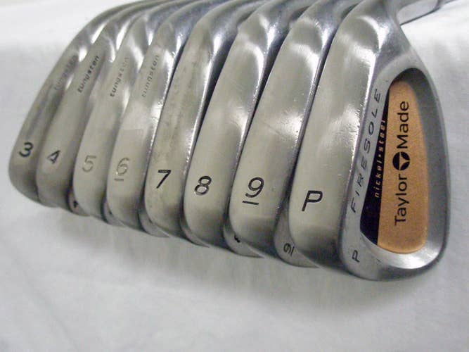 Taylor Made Firesole Irons Set 3-PW (Graphite Bubble S-90 STIFF) Golf Clubs