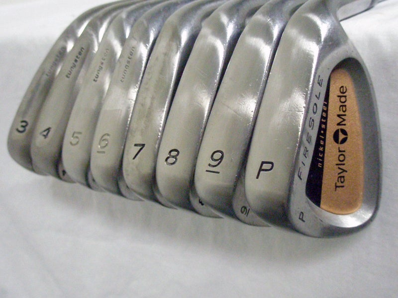 Taylor Made Firesole Irons Set 3-PW (Graphite Bubble S-90 STIFF) Golf Clubs