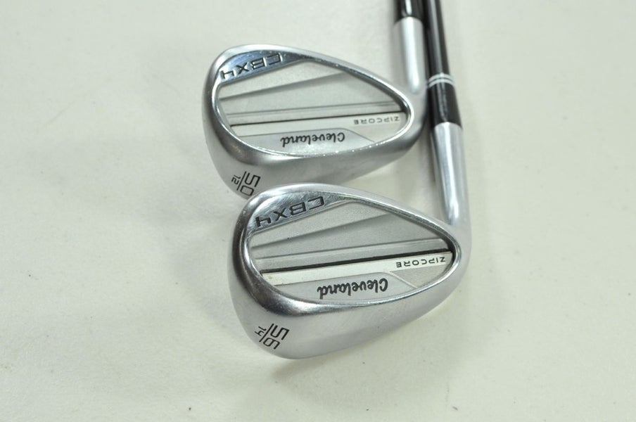 LEFT HANDED Cleveland CBX 4 Zipcore 50*, 56* Wedge Set Recoil Graphite #203207