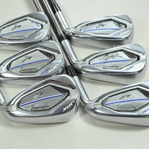 Mizuno JPX 900 Hot Metal 5-PW Iron Set Regular Flex RH SteelFiber i80 #203195