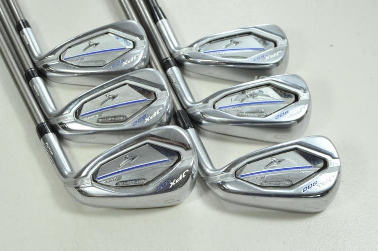 Mizuno JPX 900 Hot Metal 5-PW Iron Set Regular Flex RH SteelFiber i80 #203195